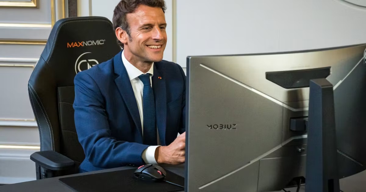 Macron étude jeux vidéo violence