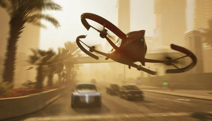 IO Interactive laisse BARB voler en solo avec MindsEye