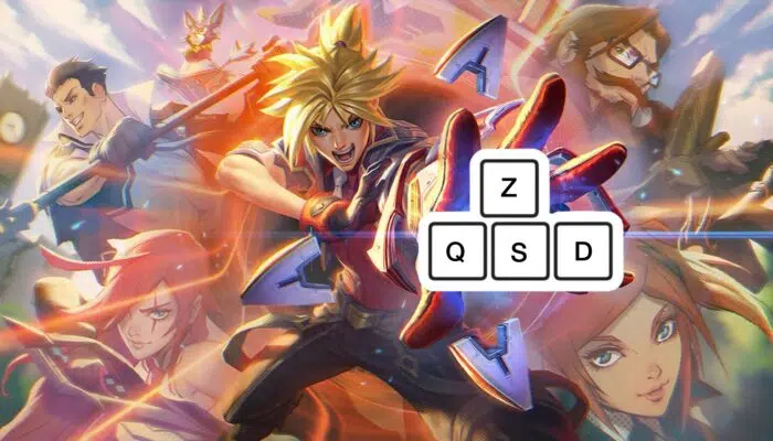 Le ZQSD déployé sur les parties classées de League of Legends