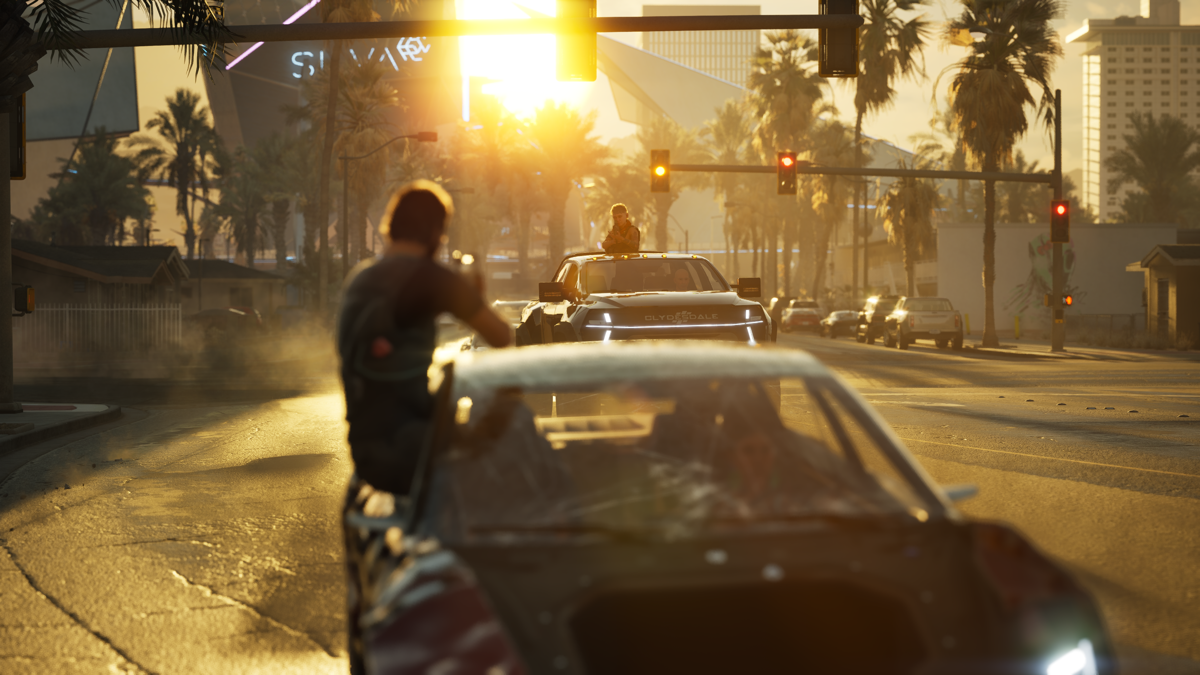 Mindseye poursuite voiture