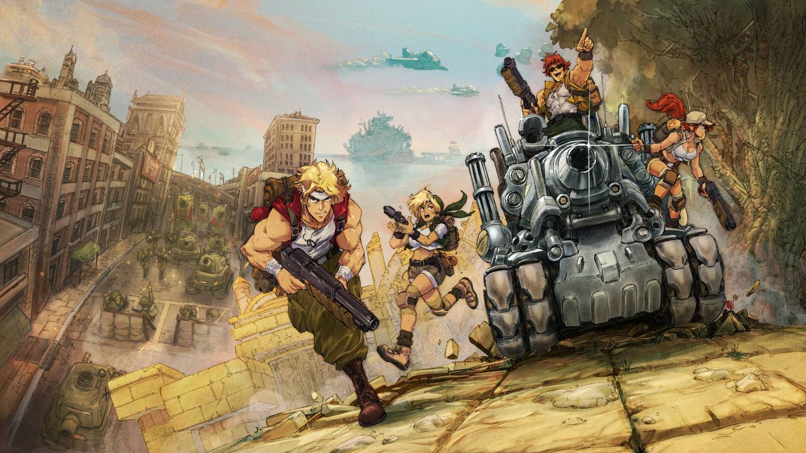 Games DOne Quick rompt avec SNK et Metal Slug