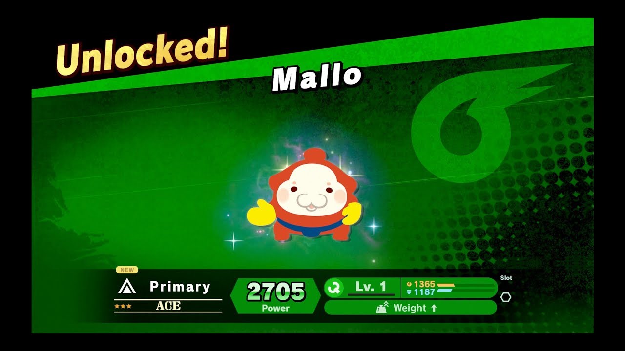 Mallo de Pushmo dans Super Smash Bris.