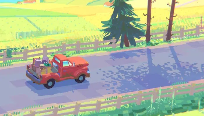 Test Truckful - Pied au plancher, yeux vers l'horizon et manette à travers l'écran